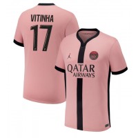 Camisa de time de futebol Paris Saint-Germain Vitinha #17 Replicas 3º Equipamento 2024-25 Manga Curta